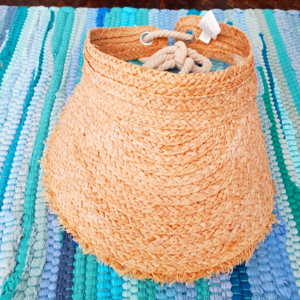 ROXY STRAW VISOR